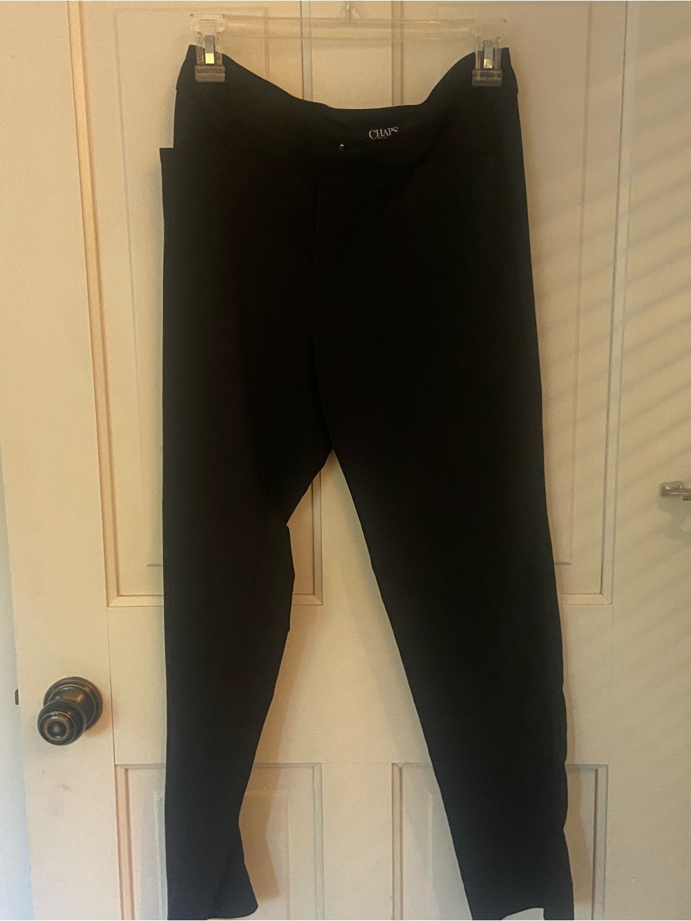 Black Chaps Dress Pants, size 4